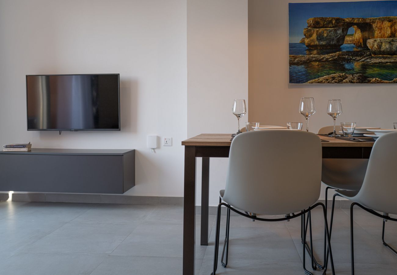 Ferienwohnung in Marsaskala - 504 Deluxe One Bedroom Apartment with Terrace